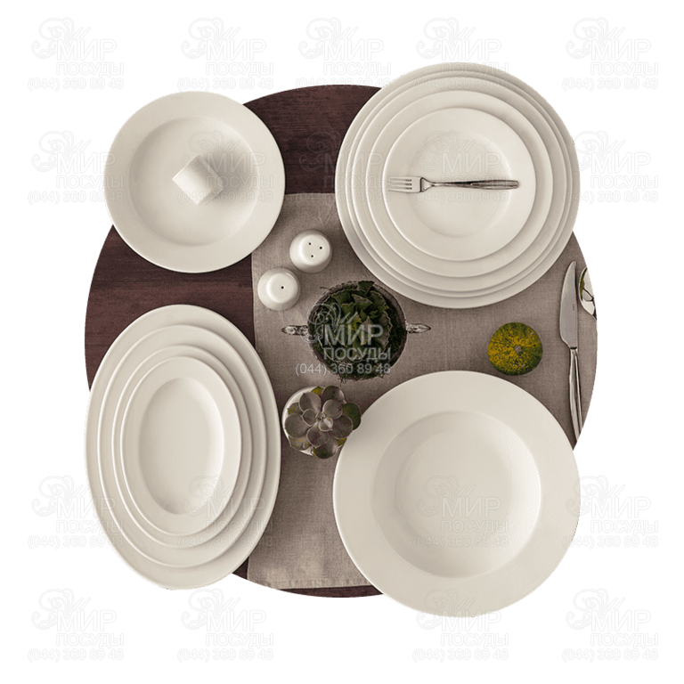 Gural Porselen Серветниця Delta Ivory GBSDO07PC00 (ID#1585142616), ціна ...