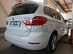 Оцинкований фаркоп на BMW 2-series F45 F46 2015- (БМВ 2) Швидкознімний автомат на ручці