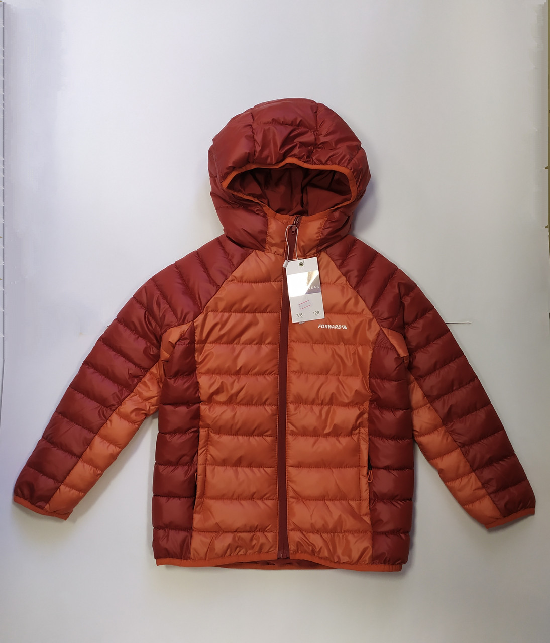 Куртка для дівчинки теракотового кольору Lefties (Іспанія) р.128см, фото 1