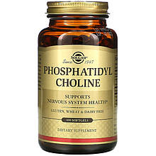 Фосфатидилхолін SOLGAR "Phosphatidyl Choline" (100 гелевих капсул)