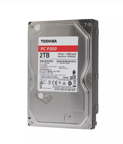 Жорсткий диск 3.5" SATA III 2TB Toshiba PC P300 HDWD220UZSVA (HDKPB04ZMA01) 5400rpm 128MB новий #
