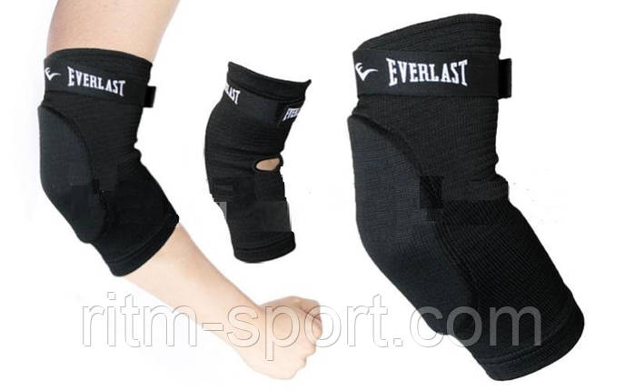 Налокотник для тайського боксу з фіксатором (2 шт) Everlast, фото 2