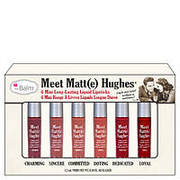Мини набор матовых помад для губ theBalm Meet Matte Hughes Mini Kit