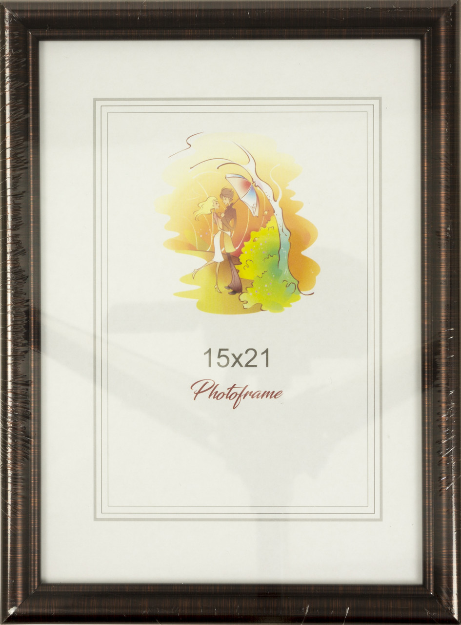 Фоторамка 15х21 №1MK-108 темно-бронзова(22), фото 1