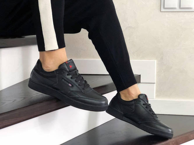 Кроссовки женские демисезонные Reebok Workout Classic Рибок Черные ...