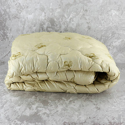 Ковдра закрита овеча вовна (Мікрофібра) PURE WOOL Полуторна 145х210 55080 ID 3903548, фото 3