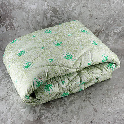 Ковдра закрита холлофайбер ALOE VERA (Мікрофібра) Полуторна 145х210 55065 ID 3903533, фото 1