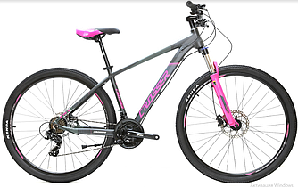 Велосипед найнер Crosser 075С 29" (рама 17, 21S) Hidraulic Shimano 2021 сіро-помаранчевий