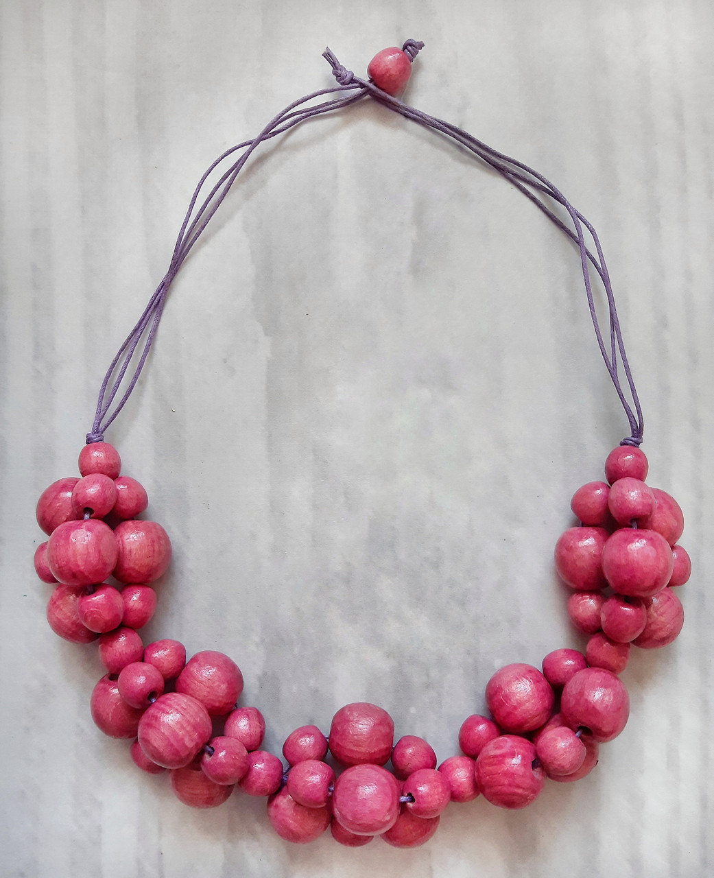 Намисто Грона. Блідо-рожеве., фото 1