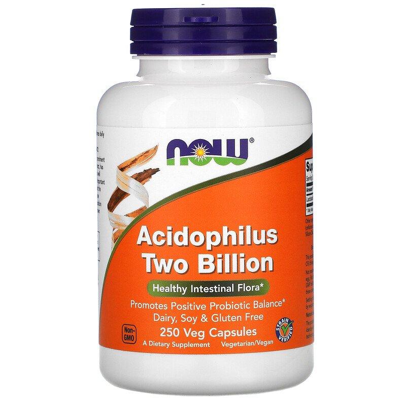 Acidophilus Two Billion Now Foods 250 капсул