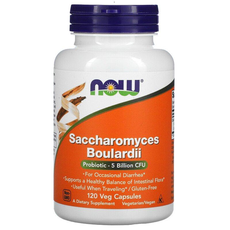 Saccharomyces Boulardii Now Foods 120 капсул