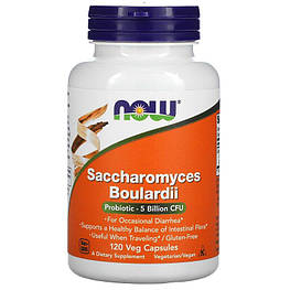 Saccharomyces Boulardii Now Foods 120 капсул