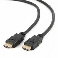 Cablexpert v2.0 male-male кабель HDMI gold-plated connectors, 3m bulk