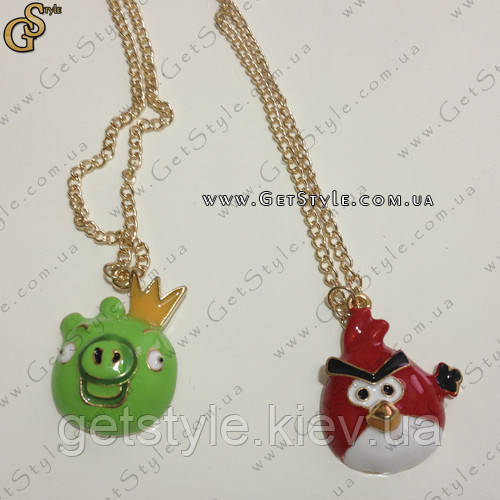 Прикраса на ланцюжку "Angry Birds"