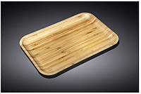 Блюдо бамбуковое прямоугольное Wilmax Bamboo 30,5х20,5 см (WL-771054)
