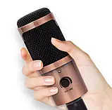 Мікрофон Folem DM-18 USB конденсаторний - Чорний, фото 9