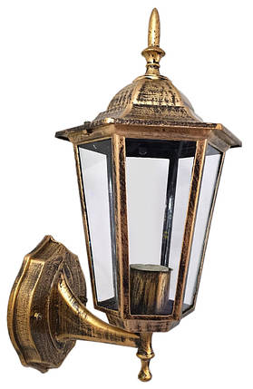 Ліхтар вуличний настінний 26108 Золото 35х15х20 см. ID 4211744, фото 2