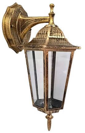 Ліхтар вуличний настінний 26108 Золото 35х15х20 см. ID 4211744, фото 3
