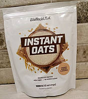 Овсяные углеводы BioTech Instant Oats 1 кг заменитель питания