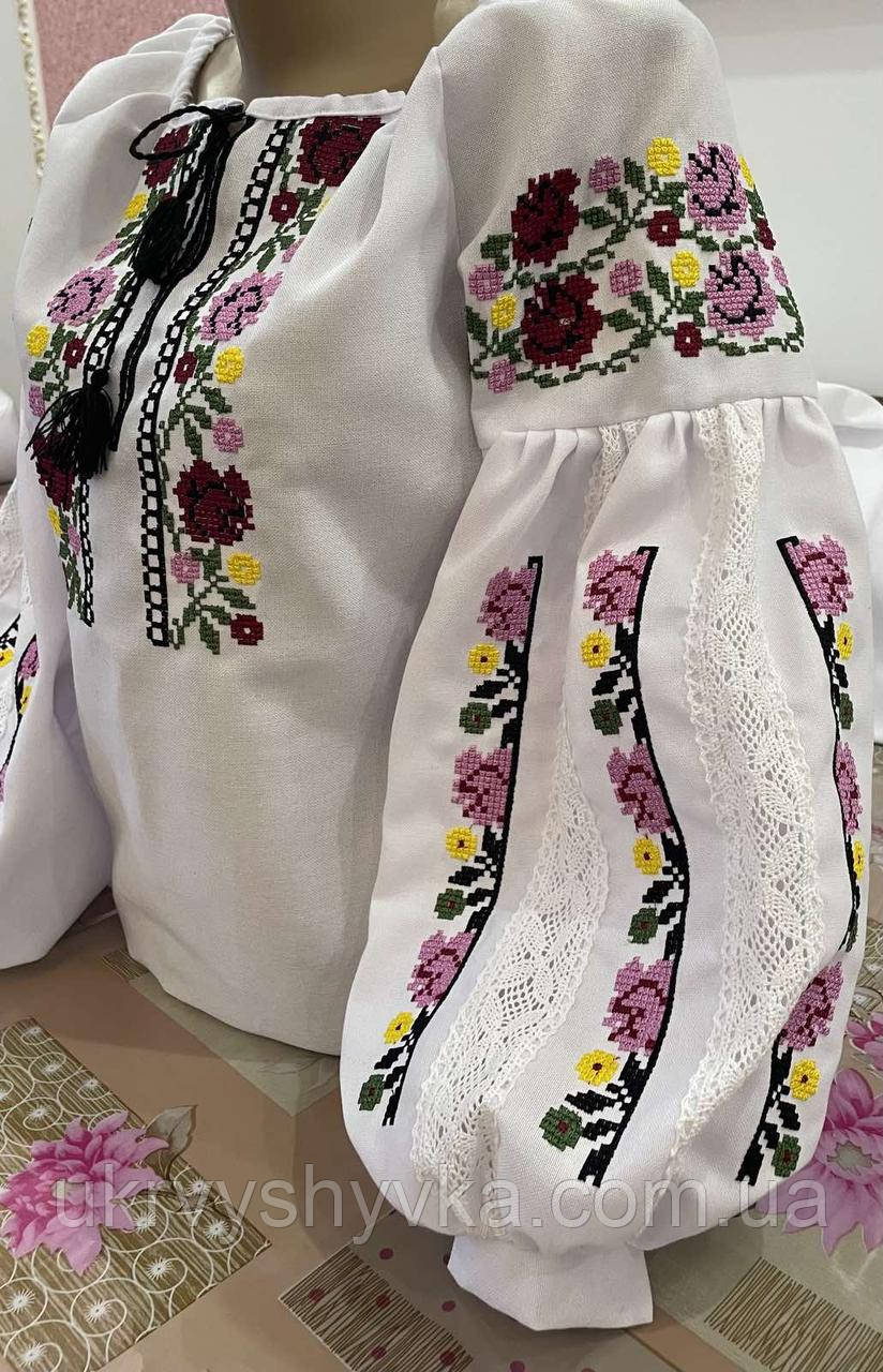 Підліткова вишита сорочка "Соната"