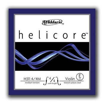 D'ADDARIO HELICORE H311 4/4M Струна для скрипки Е