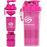 Шейкер SmartShake Original2Go 600 мл neon pink / рожевий