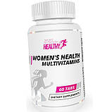 Вітаміни та мінерали для жінок Healthy Sport Nutrition (MST) Women`s Health Multivitamins 60 табл, фото 3