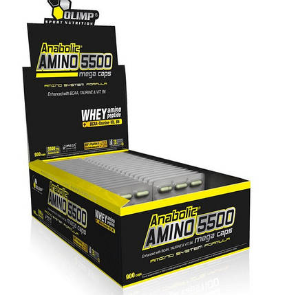 Амінокислоти OLIMP Anabolic Amino 5500 30 caps, фото 1