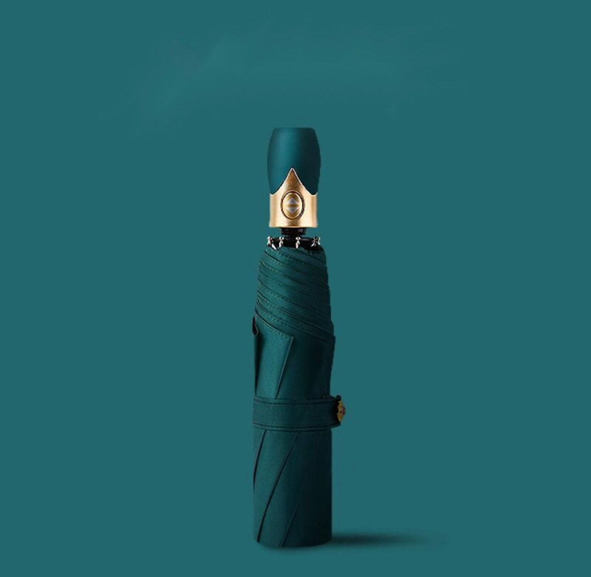 Зонт складаний 5564 96 см зелений ID 4228422