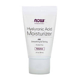 Hyaluronic Acid Moisturizer Now Foods 59 мл