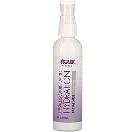 Hyaluronic Acid Hydration Facial Mist Now Foods 118 мл
