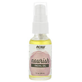 Nourish Facial Oil Now Foods 30 мл