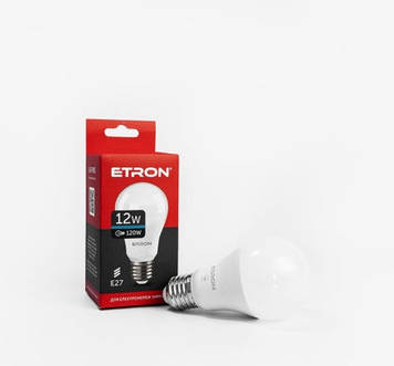 Лампа "Etron Light Power" LED 1-ELP-093 A60 12Вт 6500K Е27(10)