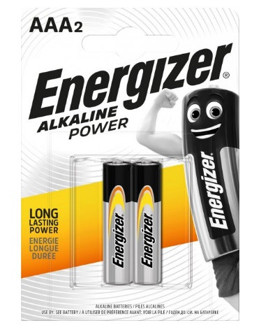 Батарейки Energizer Alkaline Power LR-03/блістер 2шт(12), фото 1