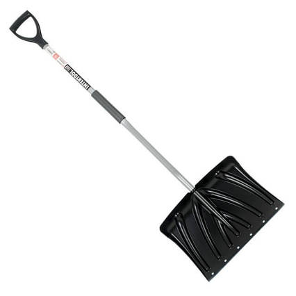 Лопата для прибирання снігу 460*340 мм INTERTOOL FT-2023