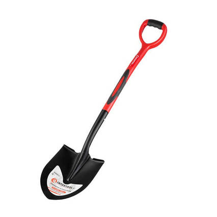 Лопата штикова, ручка з фібергласу INTERTOOL FT-2013