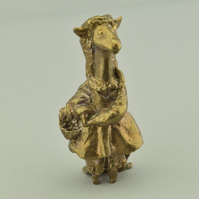 Фігурка Коза Латунь, фото 1