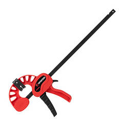 Струбцина автомат 300*60 мм, зусилля затискача до 70 кг INTERTOOL HT-6130