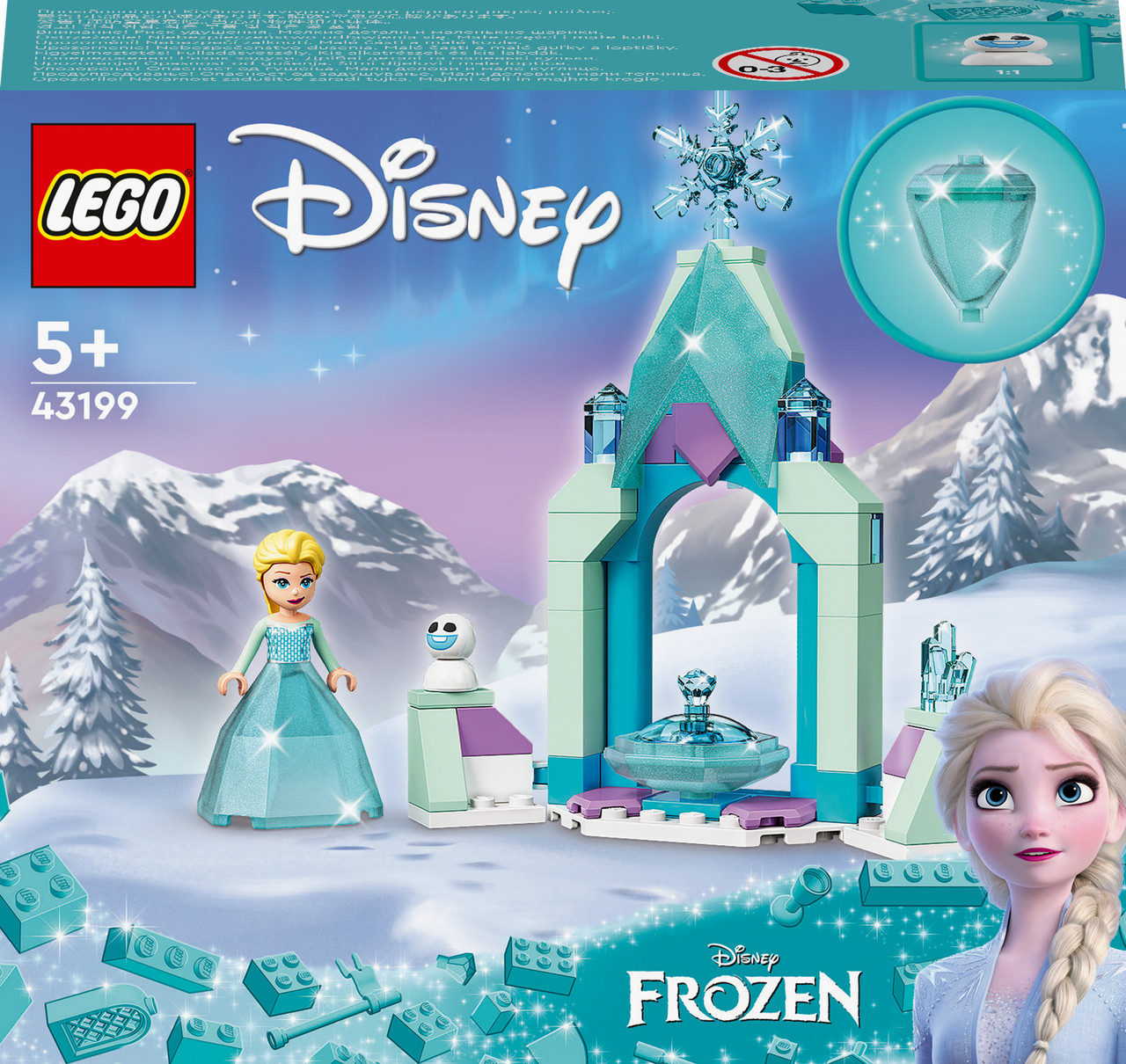 Конструктор Лего Подвір'я палацу Ельзи Подв'я палацу Єльзи Lego Disney ...