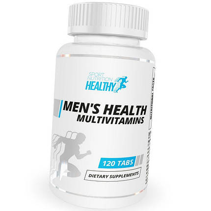 Вітаміни для чоловіків Healthy Sport Nutrition (MST)Men`s Health Multivitamins 120 tab, фото 2