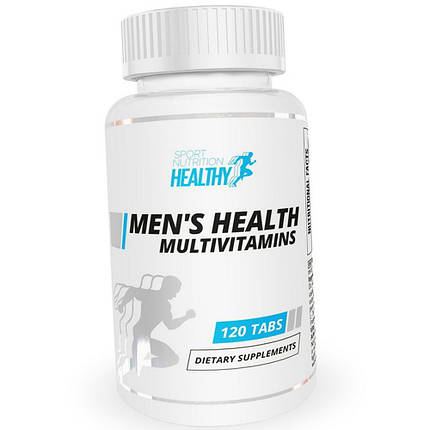 Вітаміни для чоловіків Healthy Sport Nutrition (MST)Men`s Health Multivitamins 120 tab, фото 3