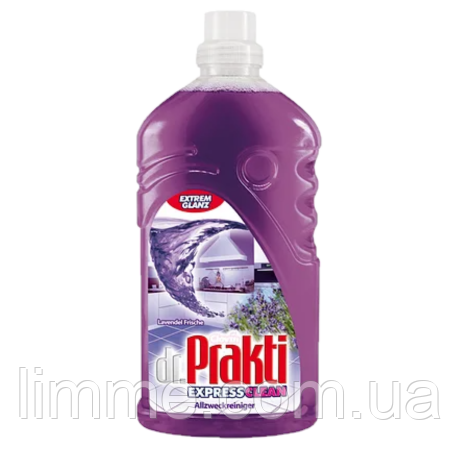 Універсальна рідина для миття будинку dr.Prakti Lavanda frische (з ароматом лаванди) 1 л.