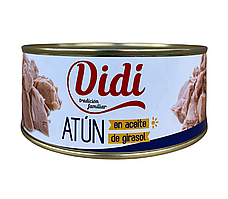 Консервований тунець в олії Didi Atun (нетто 750 g).