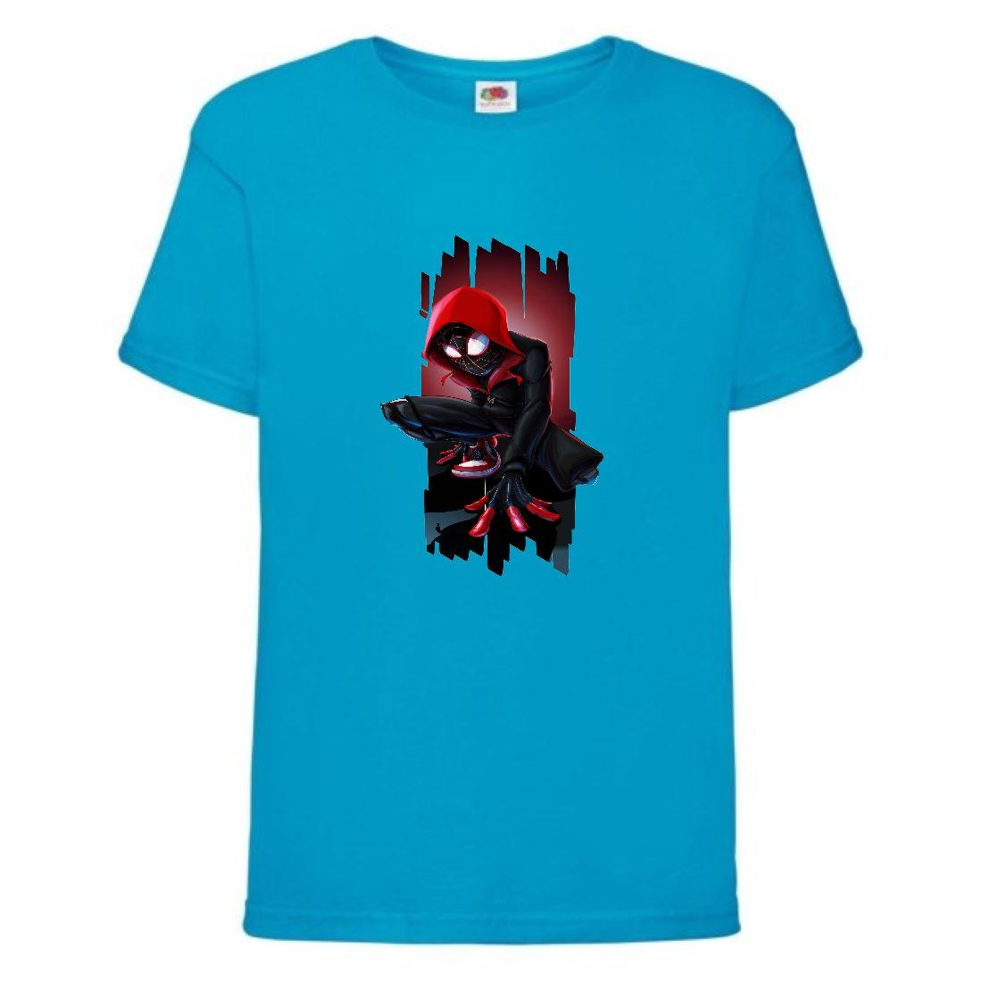 Футболка дитячої Людина Пак 0022 (SPM 0022 blu) синя, розмір 104-116-128-140-152-164 см, фото 1