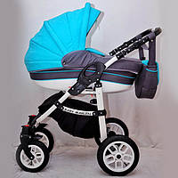 Универсальная детская коляска 2 в 1 "Baby Marlen"в цветах