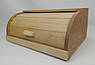 Хлібниця дерев'яна ручної роботи деревина бук 37 см * 27 см, висота 17 см., фото 2