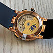 Годинник наручний Ulysse Nardin Executive El Toro GMT Perpetual Black-Gold преміальні ААА класу, фото 6