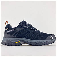 Мужские еврозимние кроссовки Merrell Ice Cap Moc II Black, чёрные замшевые кроссовки мерелл мок 2