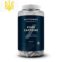 Энергетик Чистый кофеин Pure Caffeine Myprotein 200mg 200 таблеток