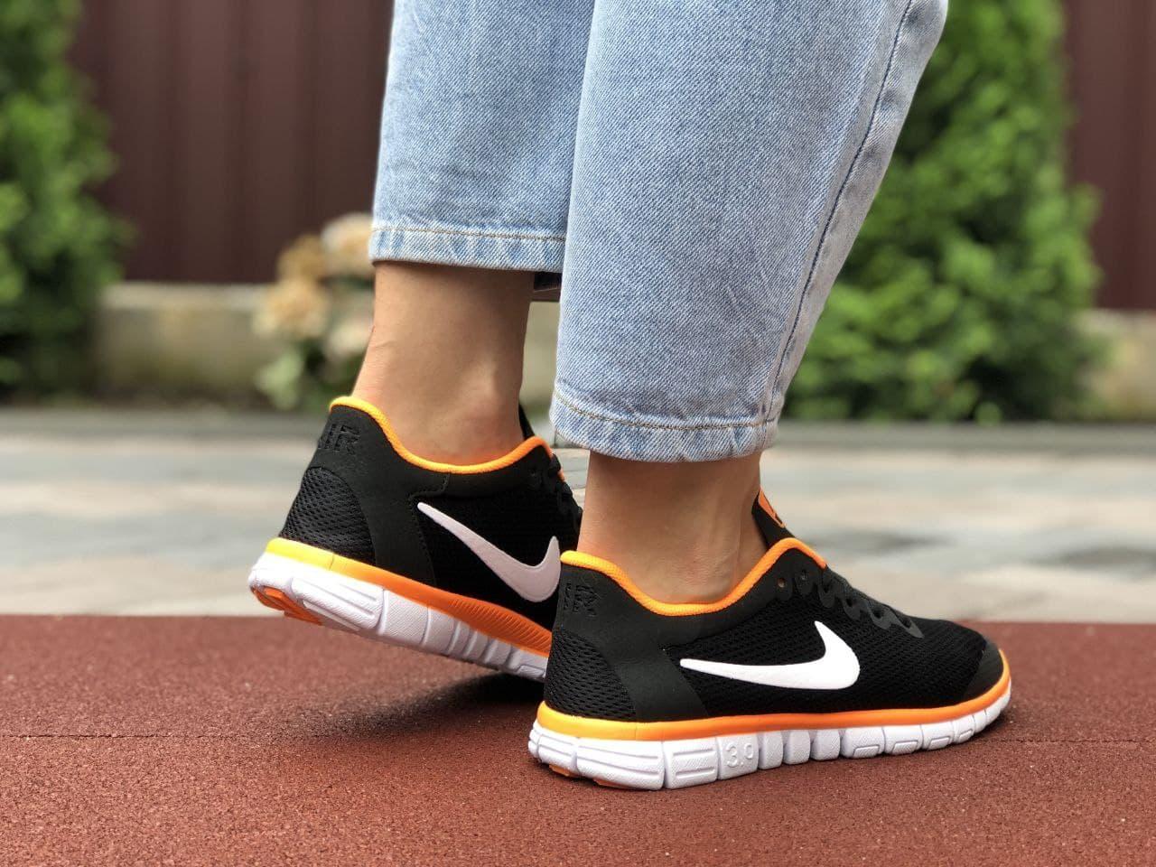 Womens nike cheap free rn black